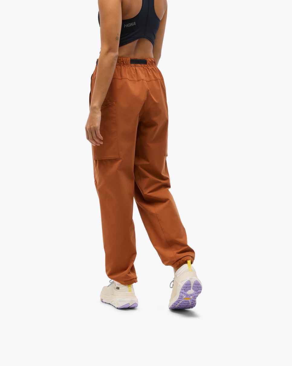 HOKA Woodland Hike Pant Slitt Kobber