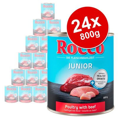 Rocco Junior Sparpakke 24 x 800 g