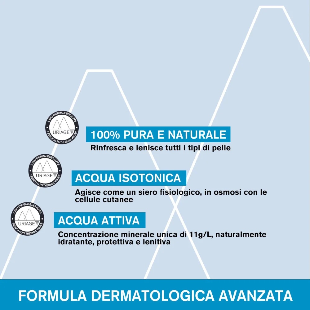 URIAGE Uriage Eau Thermale thermaalwaterspray 150 ml hydraterend, verzachtend en beschermend