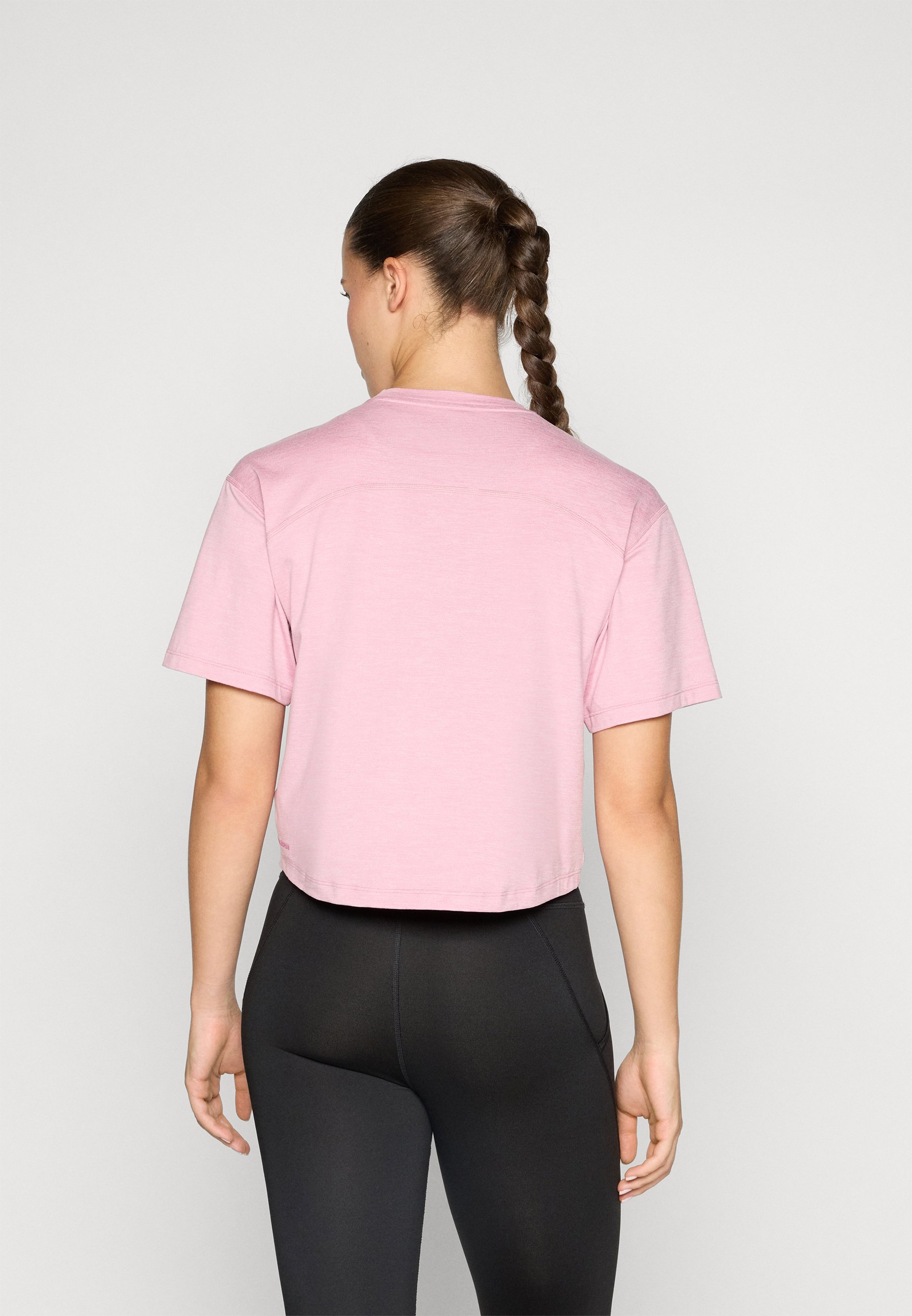 Puma RELAXED TEE - Tricou sport - poised pink heather