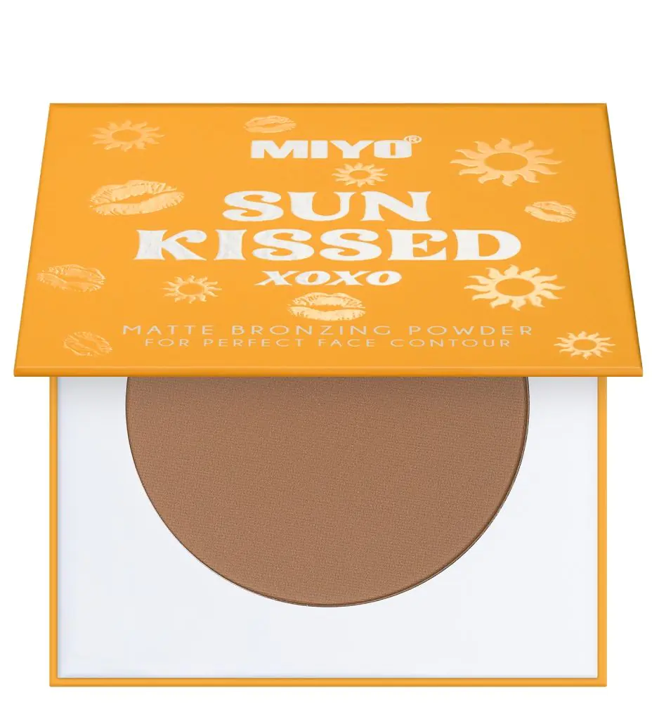 Miyo Matt Bronzing Powder Sun Bronzer do twarzy, 02 Chilly Bronze