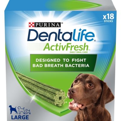 Purina Dentalife ActivFresh Przysmaki do codziennej pielęgnacji zębów dla psów dużych ras