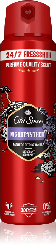 Old Spice Nightpanther miesten deodorantti ja vartalosuihke