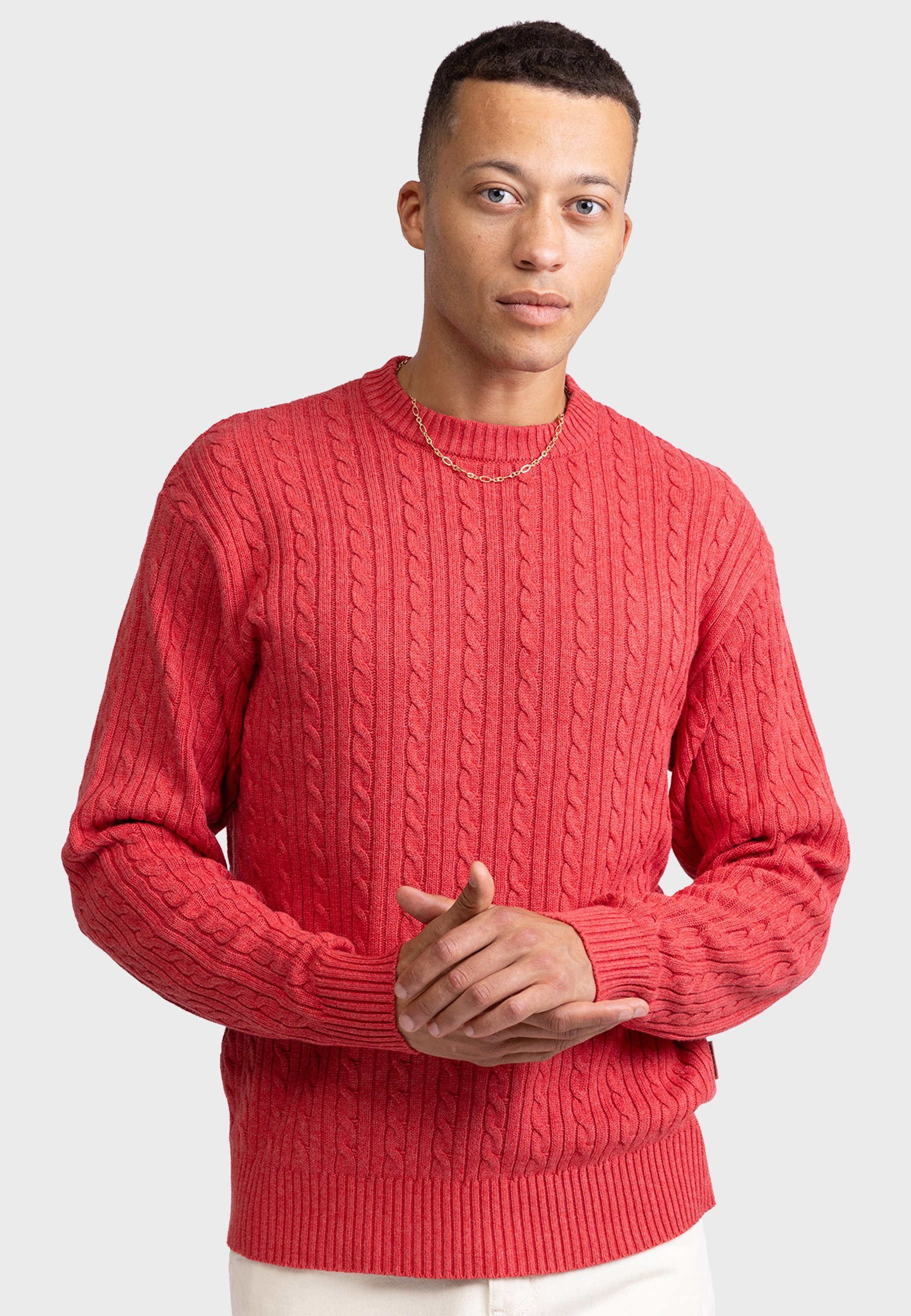 Redefined Rebel LIAM REGULAR FIT - Pullover - rot