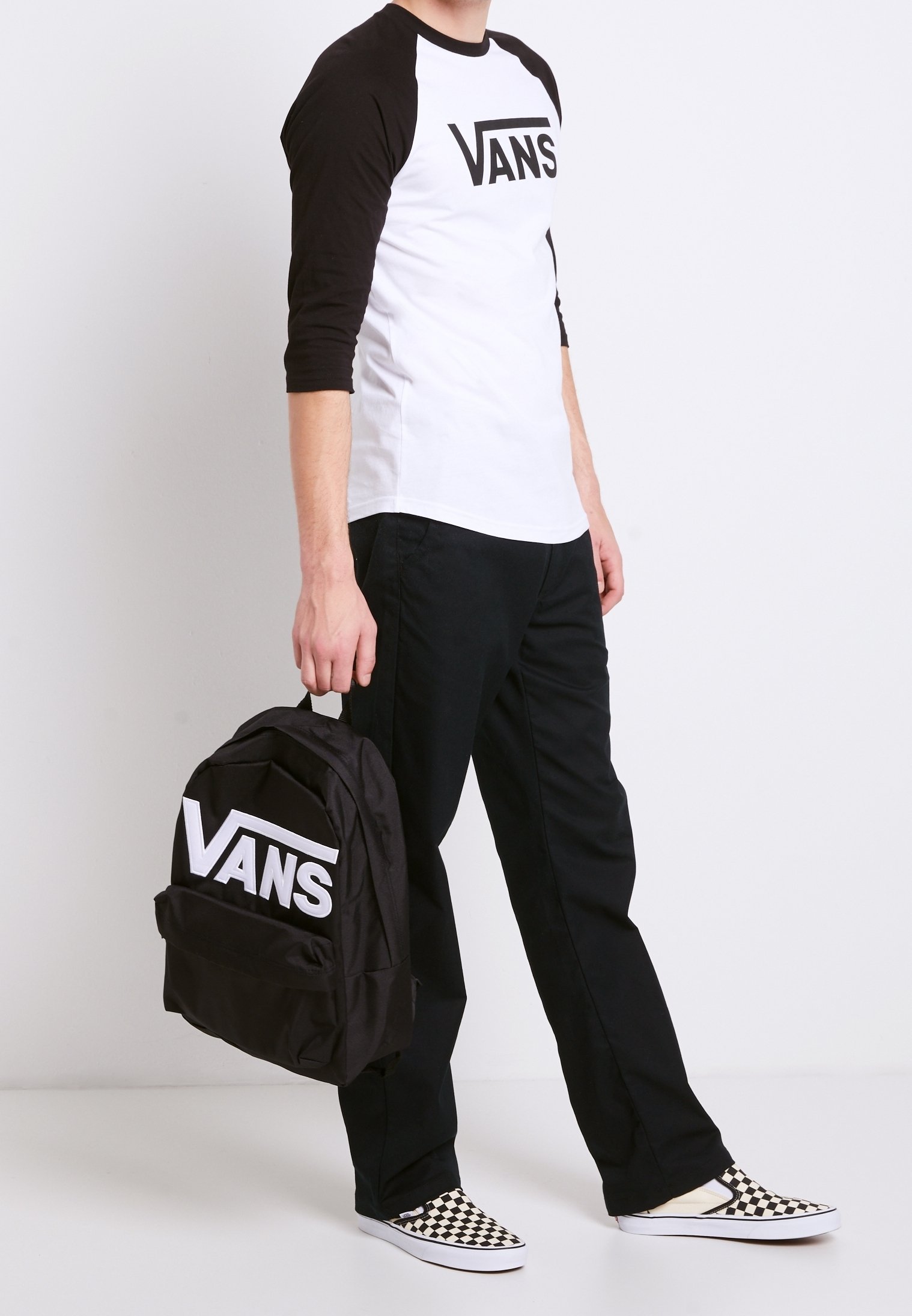 Maglia a maniche lunghe Vans - bianca