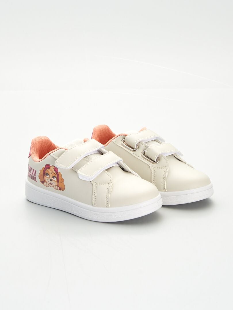 'Paw Patrol' lage sneakers - beige/beige