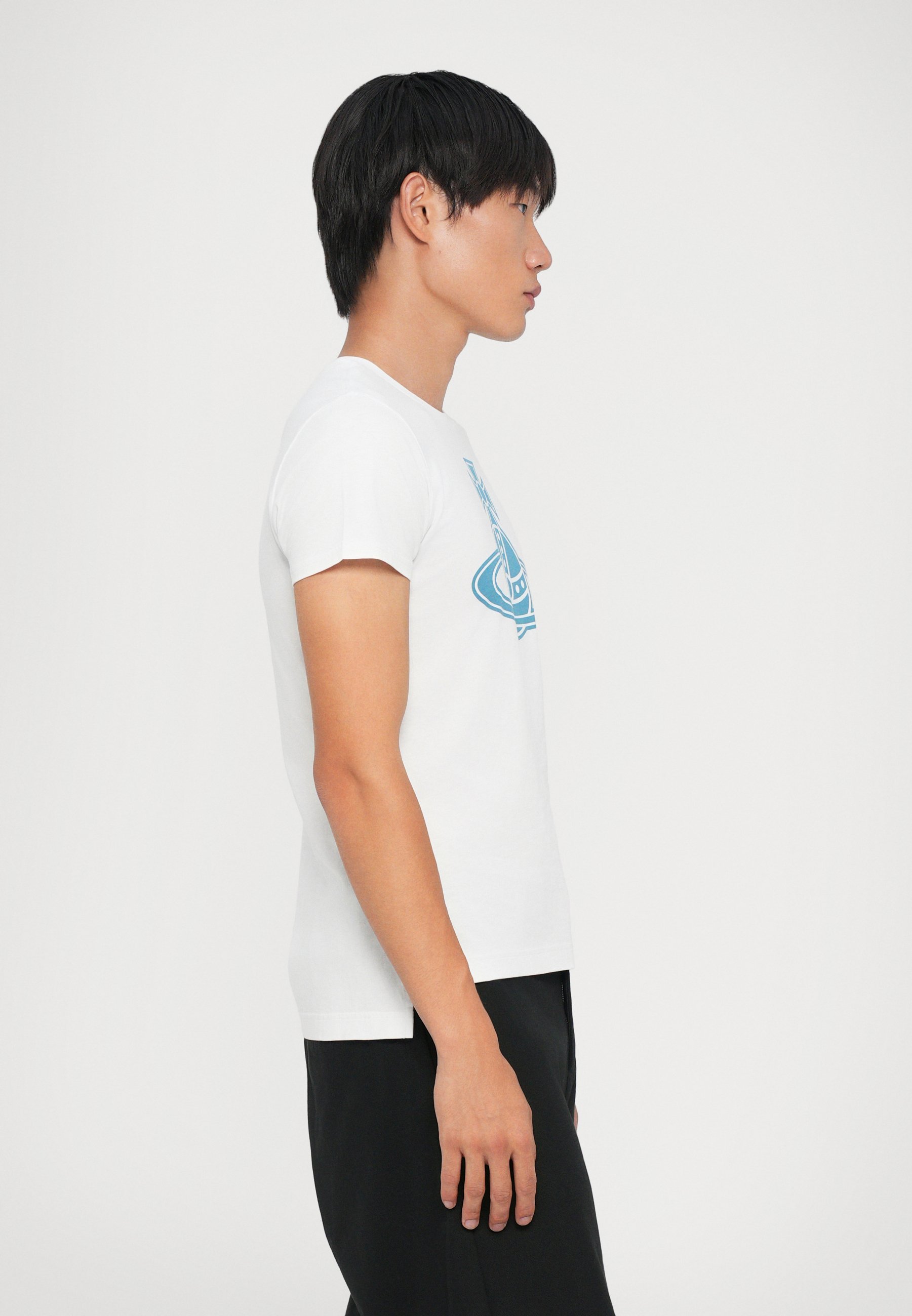 Vivienne Westwood PARIS ORB PERU UNISEX - T-shirt met print - wit
