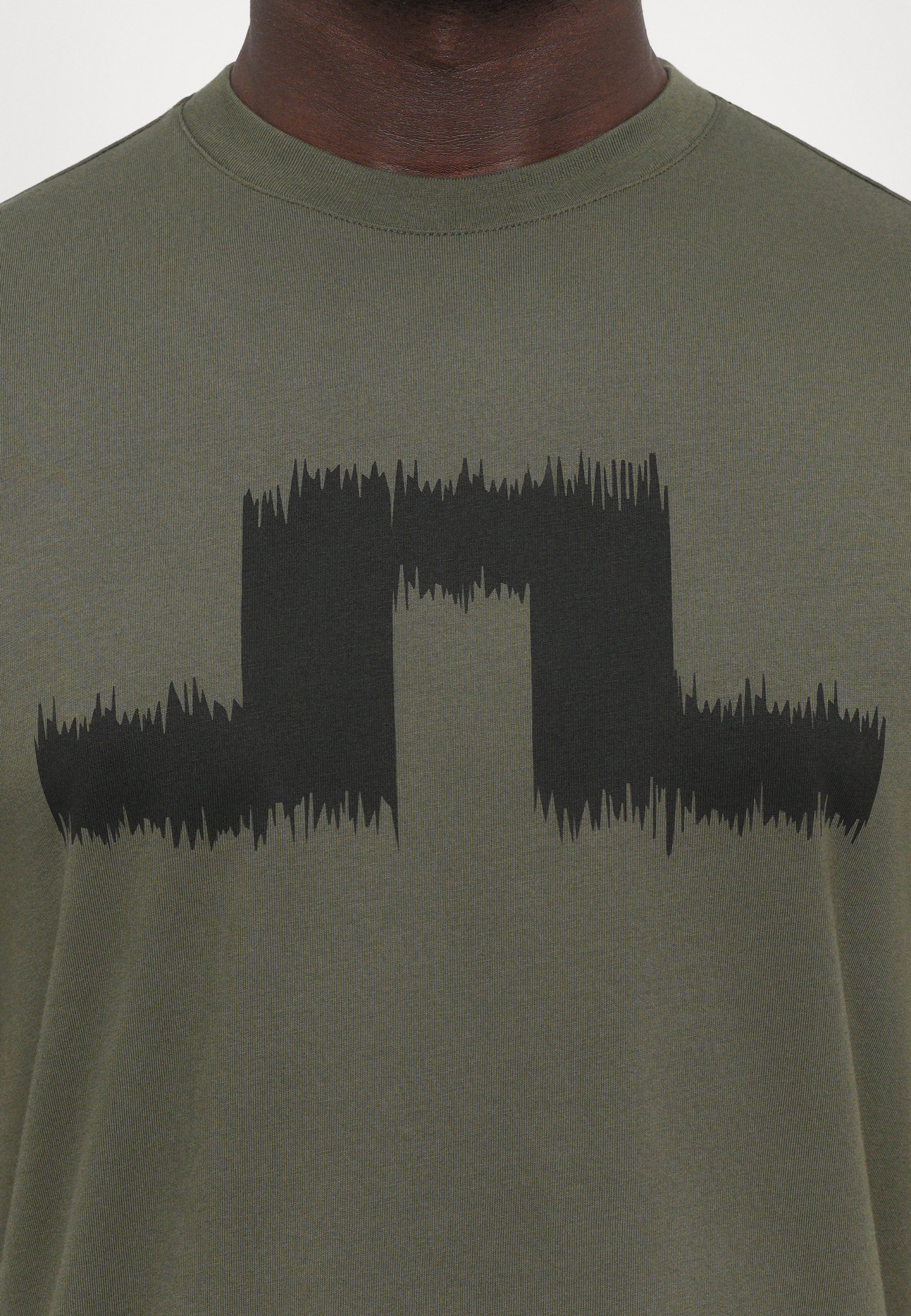 J.LINDEBERG PARCIE SEASONAL TEE - T-shirts med print - black