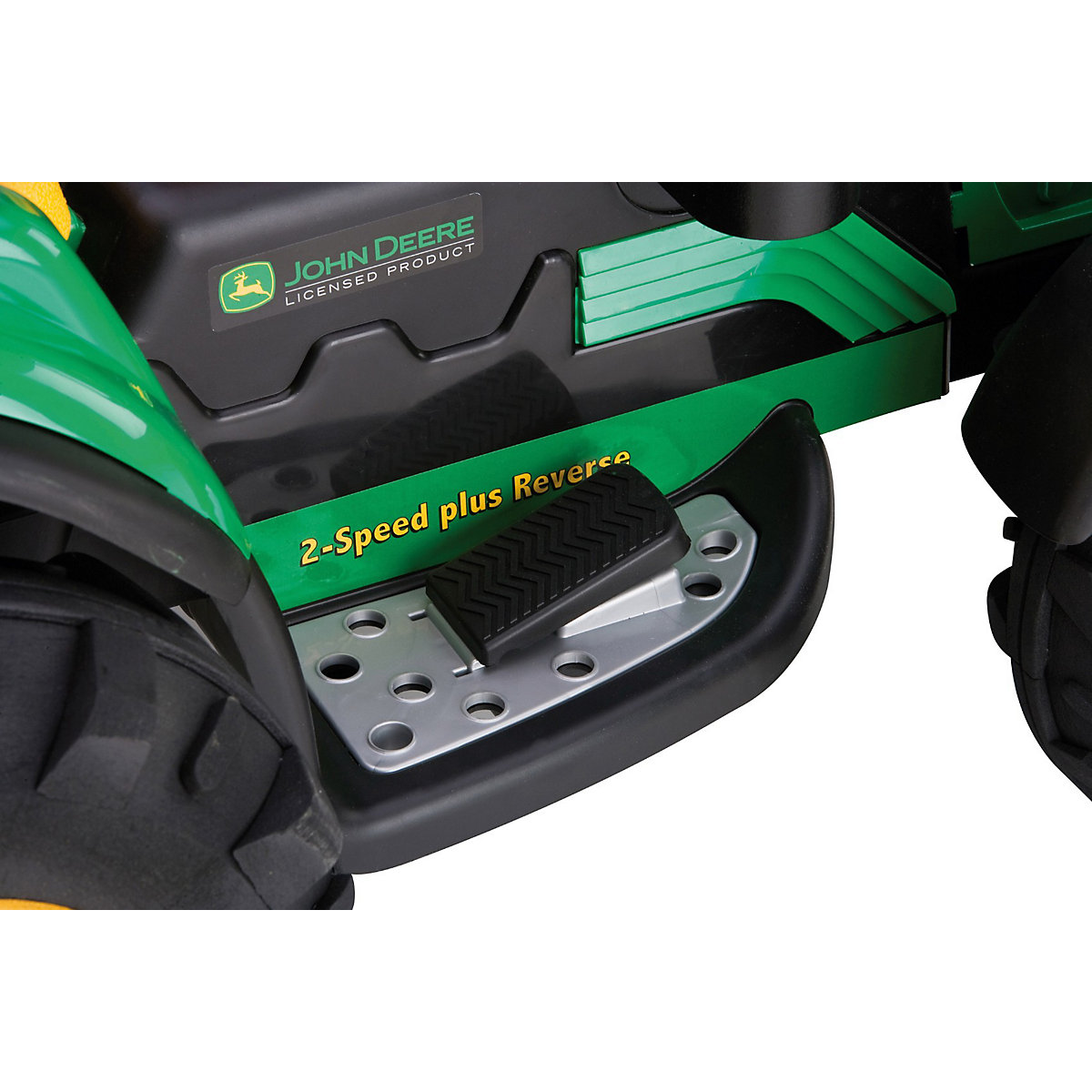 Elektrické vozidlo John Deere s přívěsem 12V