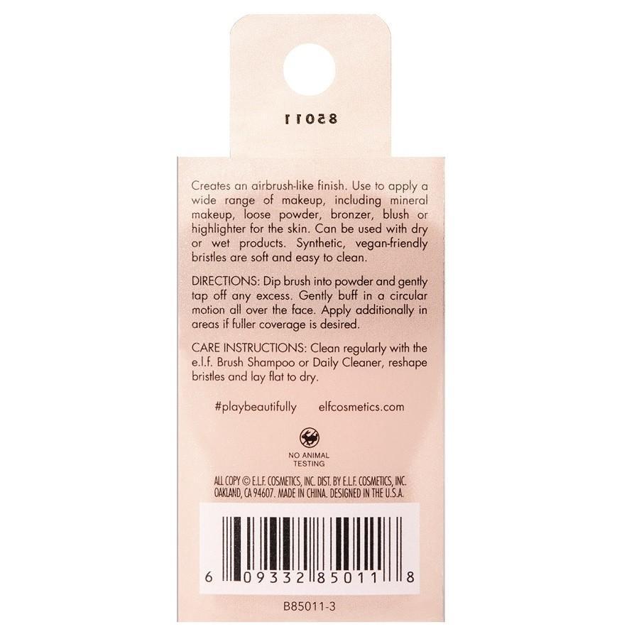 „elf Cosmetics“ Kabuki pudros šepetėlis veidui – 45 g