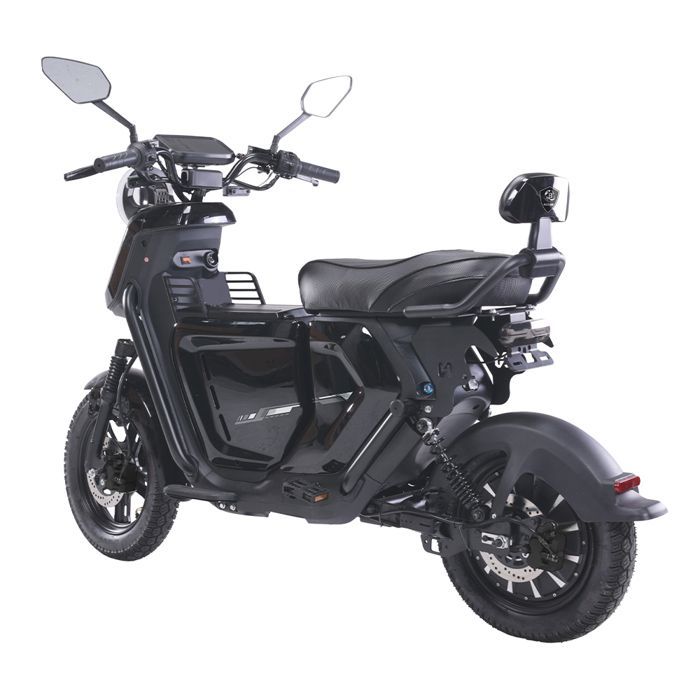 Vélo électrique BEZIOR XIAONIU A, Fat Tire, Moto Style, Default 25 km/h, Noir