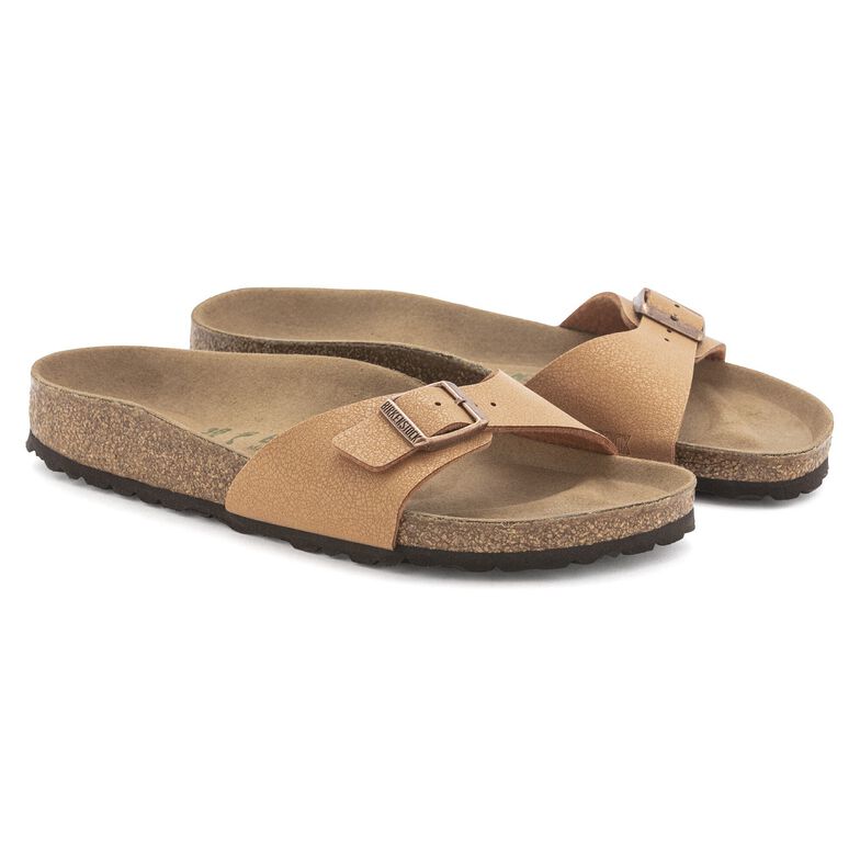 Madrid vegan Birko-Flor Nubuck - Pecan Pecan