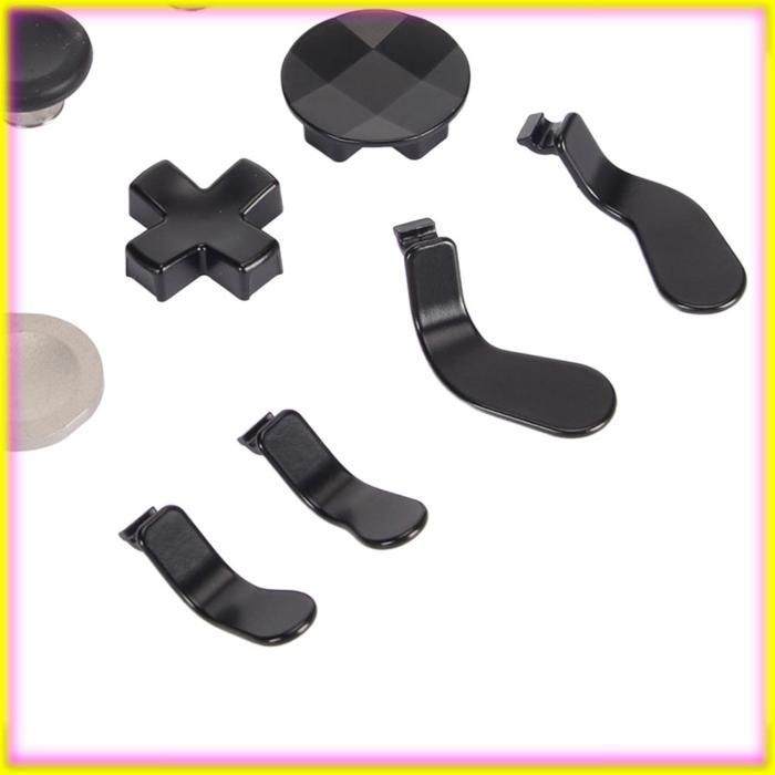 Kit de repuesto de joystick Keenso, kit de joystick metálico magnético sensible de repuesto para proyector de vídeo, negro