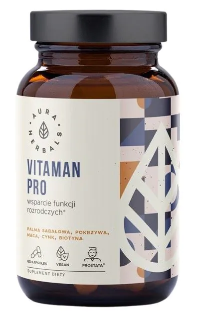 Aura Herbals Vitaman Pro Wsparcie Funkcji Rozrodczych, Kapsułki