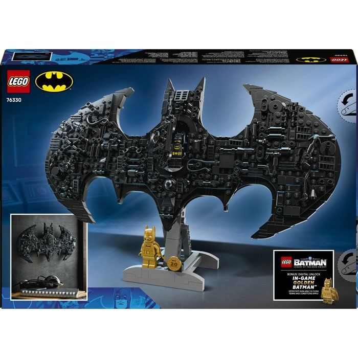 LEGO DC Batman 76330 Logo de Batman - Jeu de Construction pour Garçon ou Fille dès 12 ans