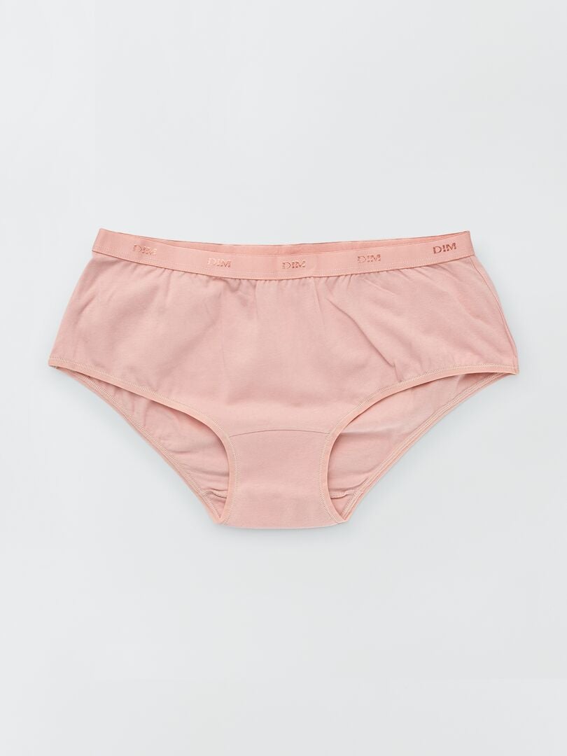 Set van 5 boxershorts 'Les Pockets' van 'DIM' - BEIGE