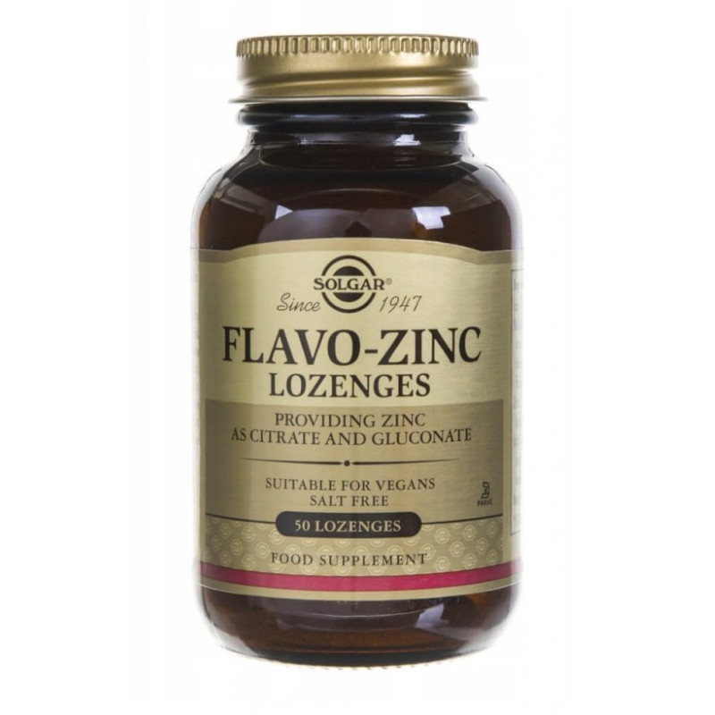 Solgar Flavo-Zinc pastile