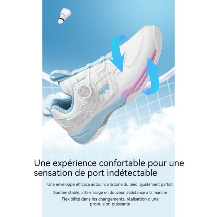 ZAPATILLAS DE BÁDMINTON: Experiencia de comodidad