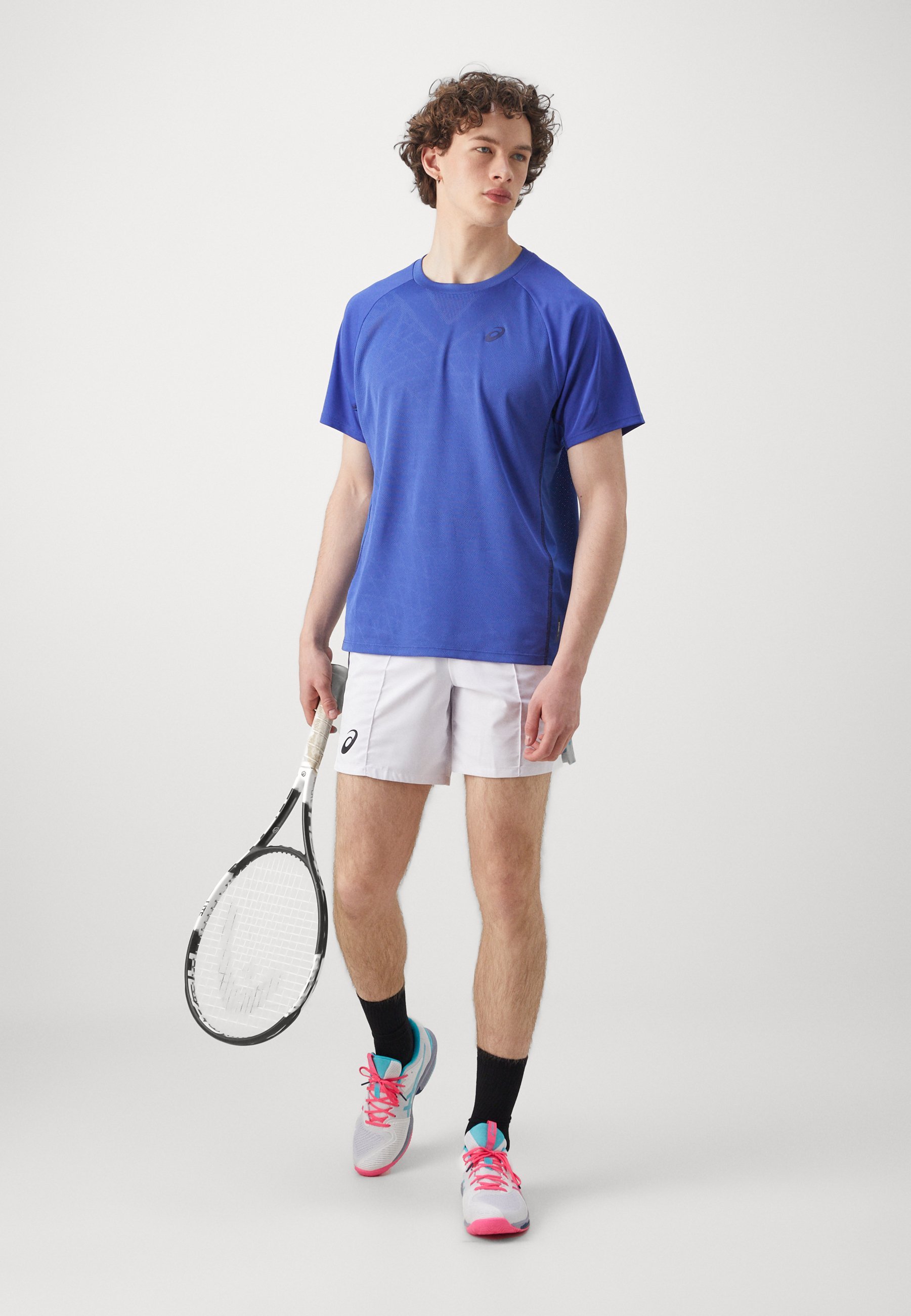 ASICS MATCH - Sport T-shirt - donkerblauw