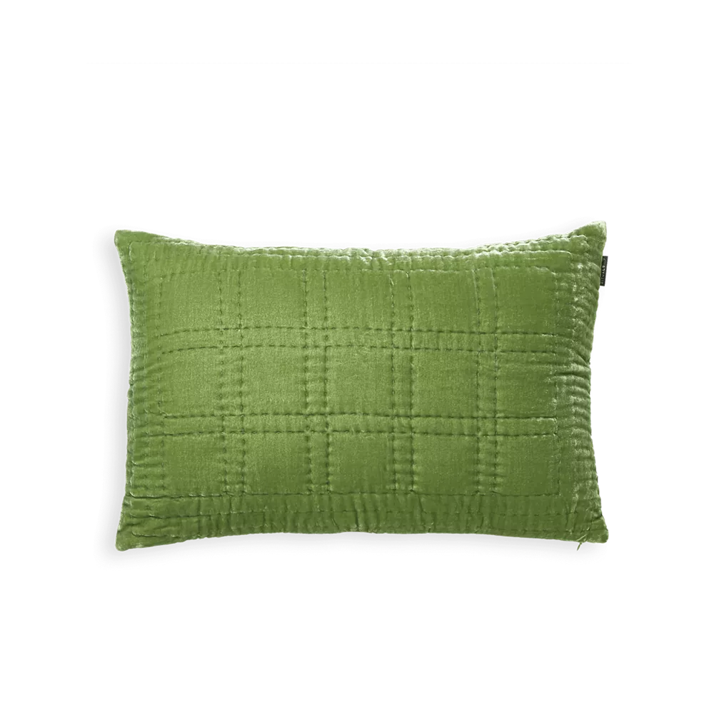 Housse de coussin House of Rituals Collection Saigon, en velours de soie viscose, 60 x 40 cm