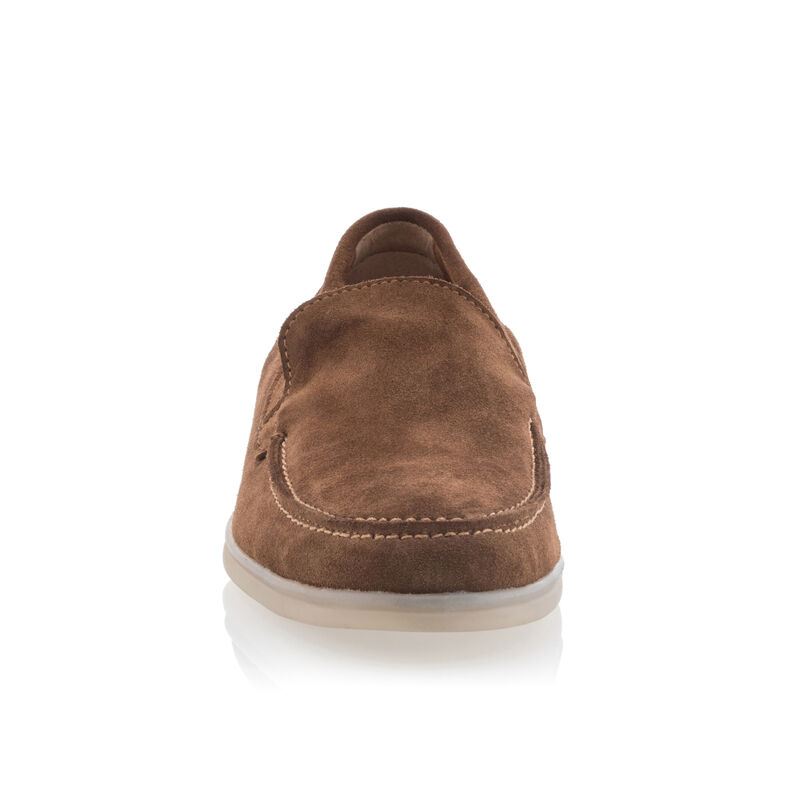 Miesten ruskeat loaferit/veneilykengät