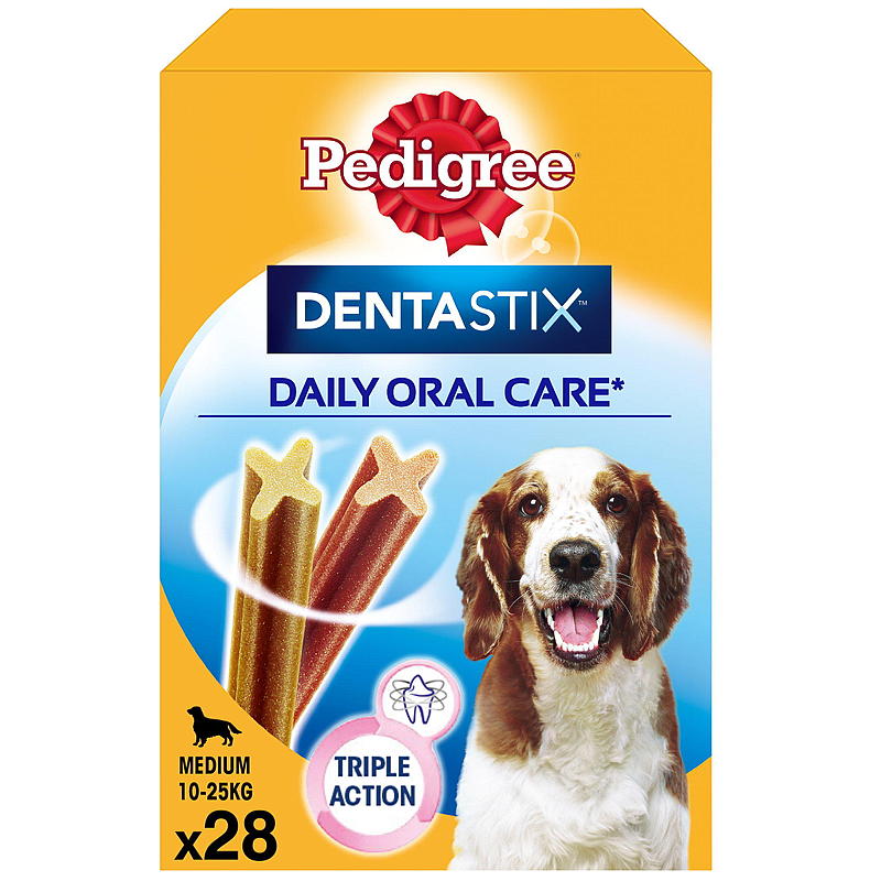 Pedigree Dentastix 28 bitar mellanstora Pedigree