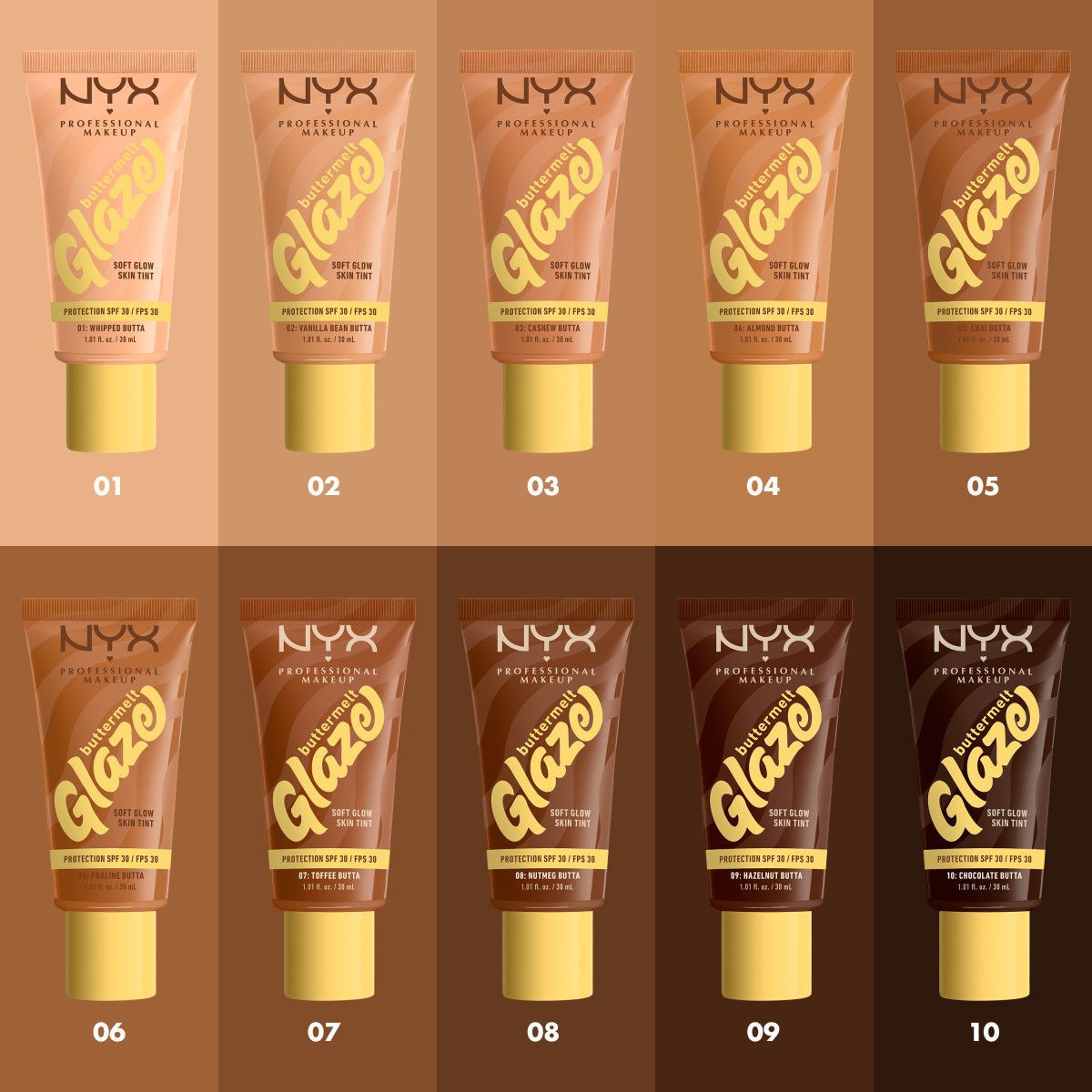 NYX Professional Makeup Buttermelt Glaze