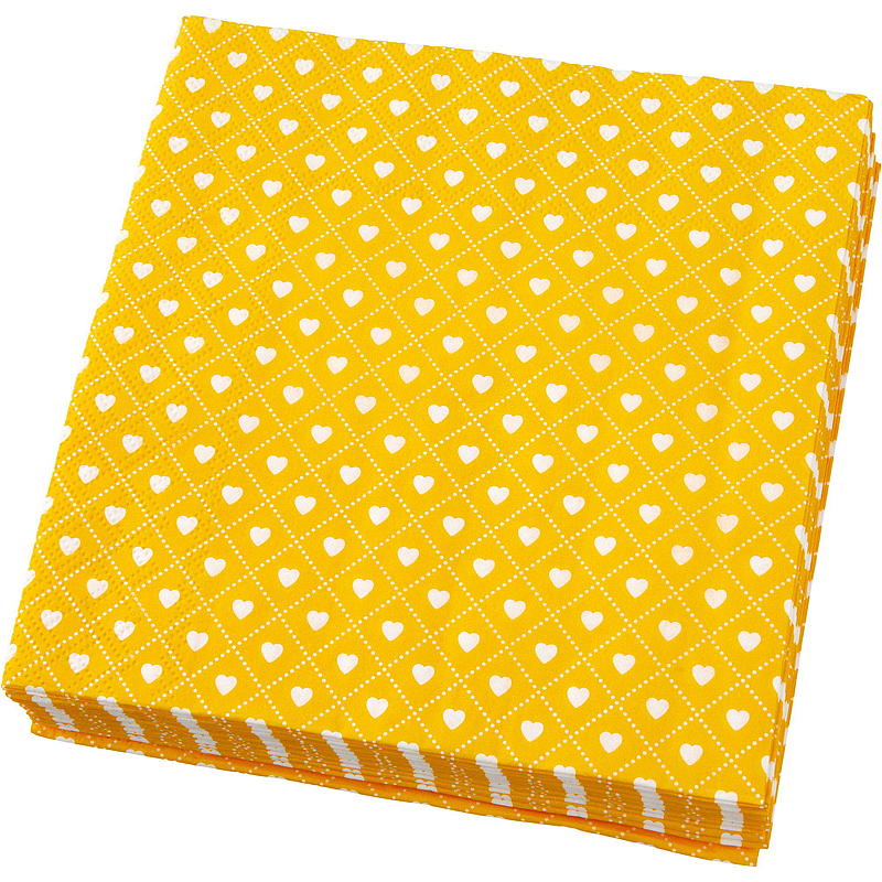 Serviettes de table Vie Home, paquet de 20, 33 x 33 cm, Pâques