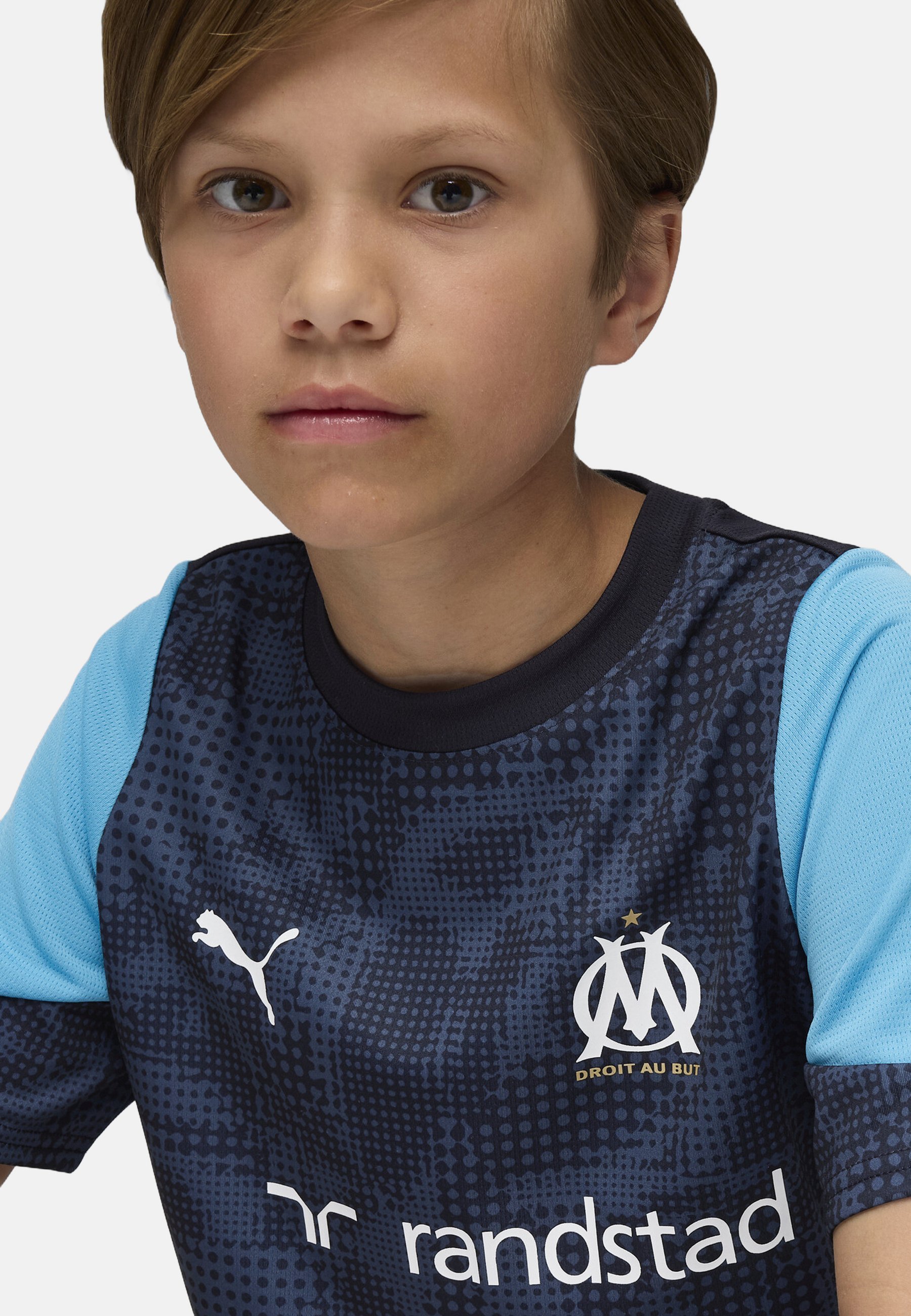 Puma OLYMPIQUE DE MARSEILLE TRENINGI - Klubska oblačila - nova mornarsko modra