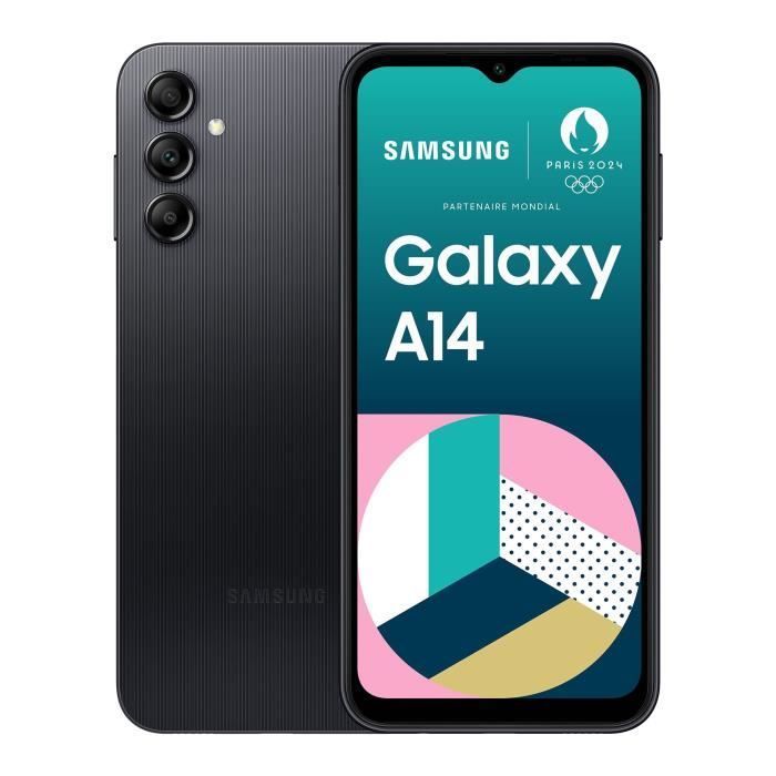Smartphone Samsung Galaxy A14 4G 64 GB Preto