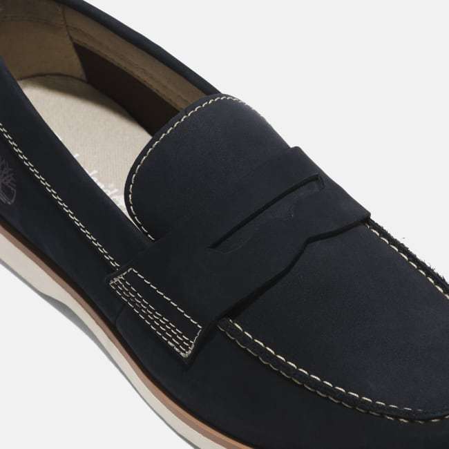 Scarpa da Barca Classic da Uomo in blu marino
