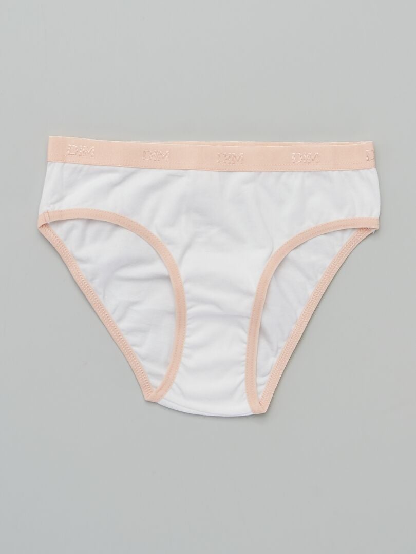 Conjunto de 5 cuecas 'Les Pockets' da 'DIM' - BEGE