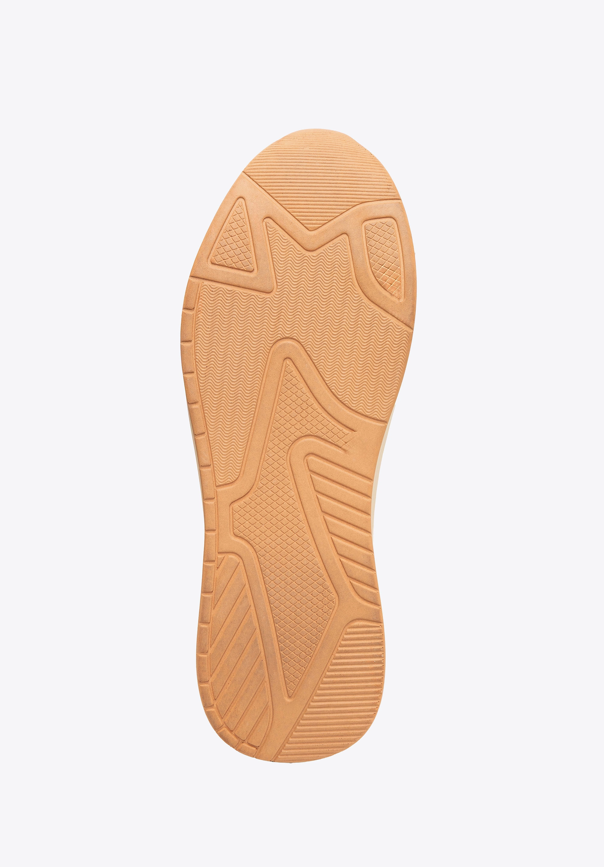 Damskie sneakersy z ekoskóry i sztucznego futerka beżowe