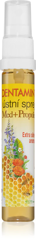 Bione Cosmetics Dentamint sprej s medem a propolisem