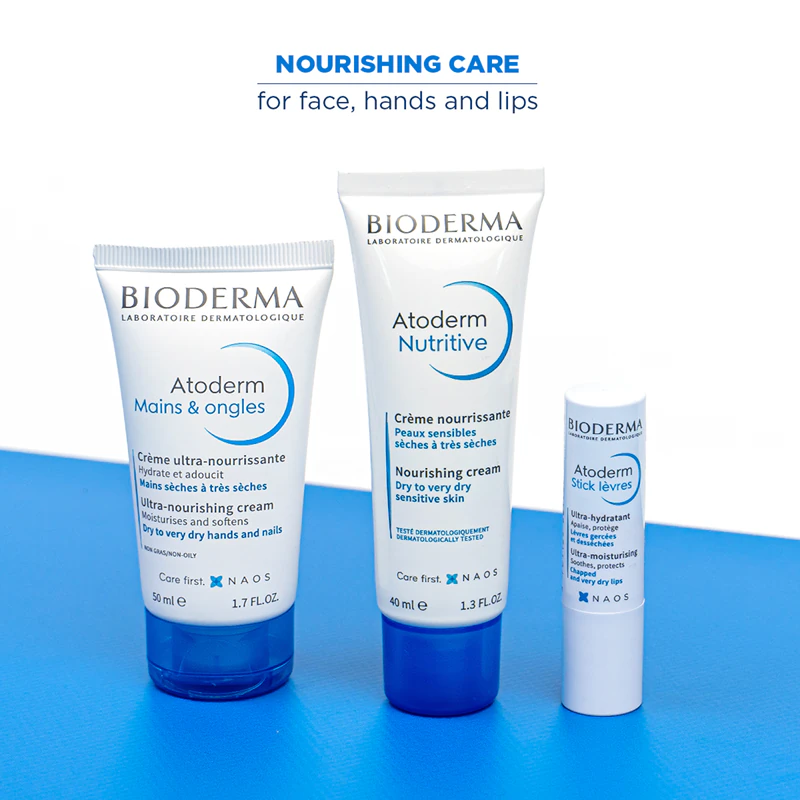 Kit de presente Bioderma Atoderm para pele seca