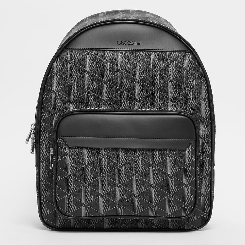 Rugzak met monogramprint over de hele rugzak