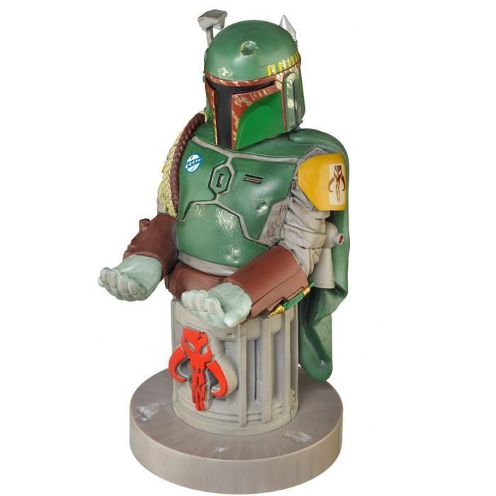 Figura de Boba Fett - Soporte y cargador para mando y smartphone - Exquisite Gaming