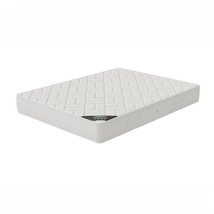 Ensemble ZEN 160x200 – Matelas H20 cm mousse PU Techno Foam – Sommier + 4 pieds – Confort mi-ferme