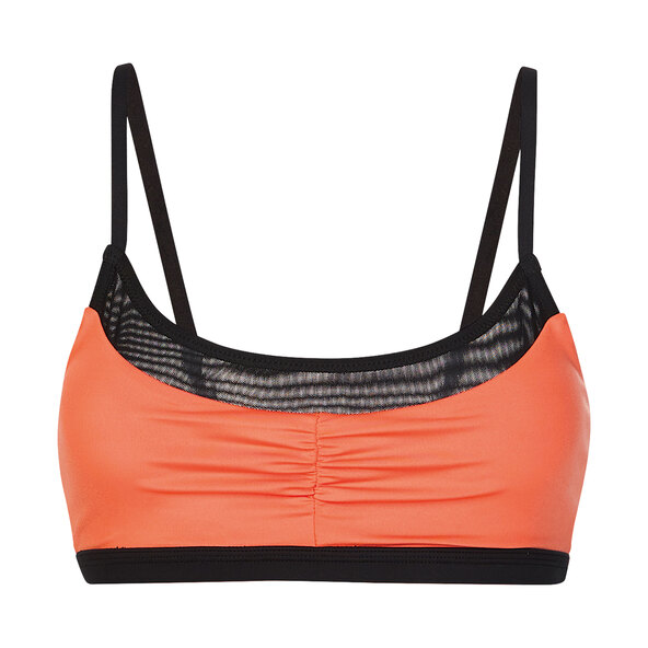 Sport-Bustier, coral