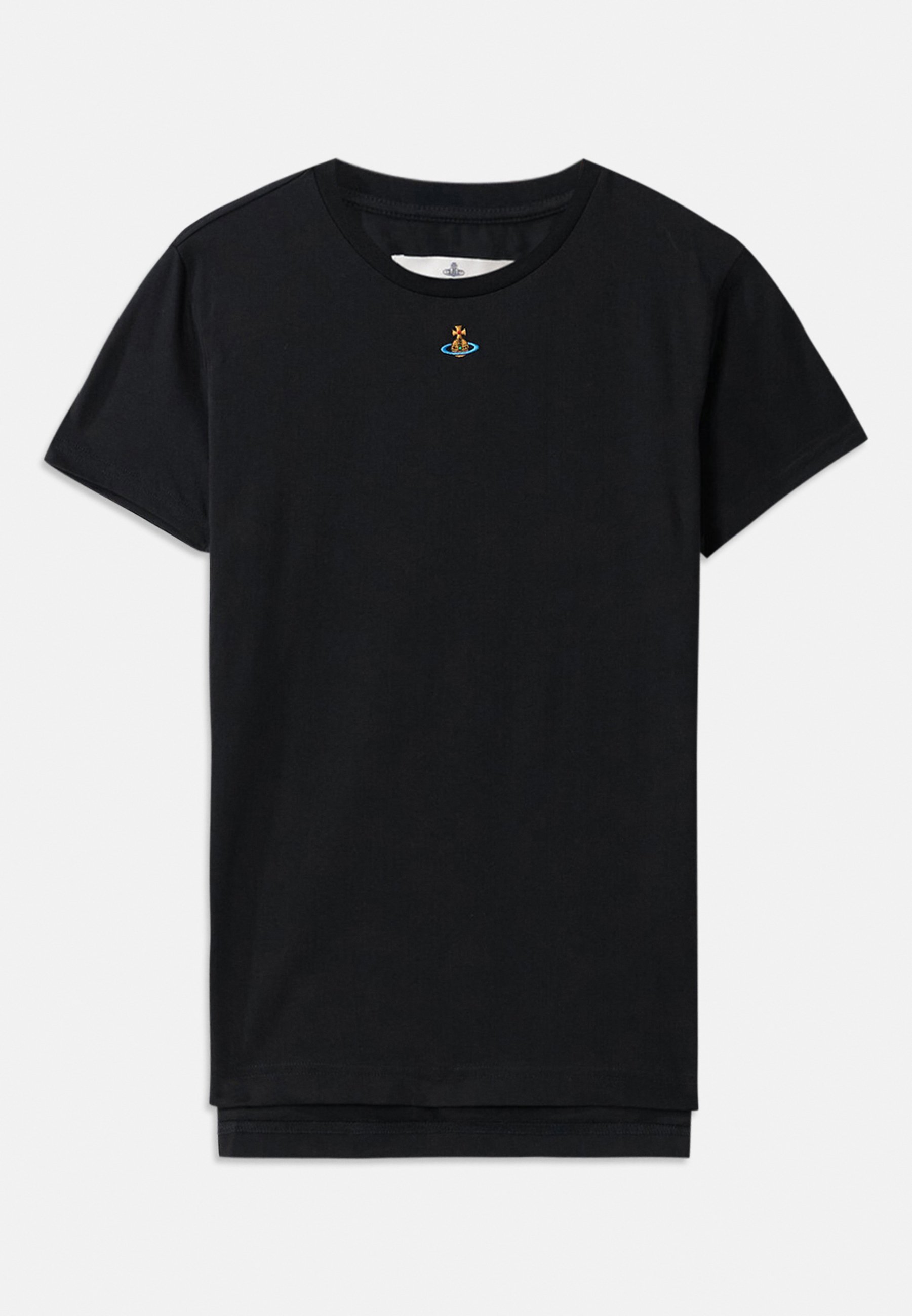 Camiseta básica unissex Vivienne Westwood ORB PERU - preta