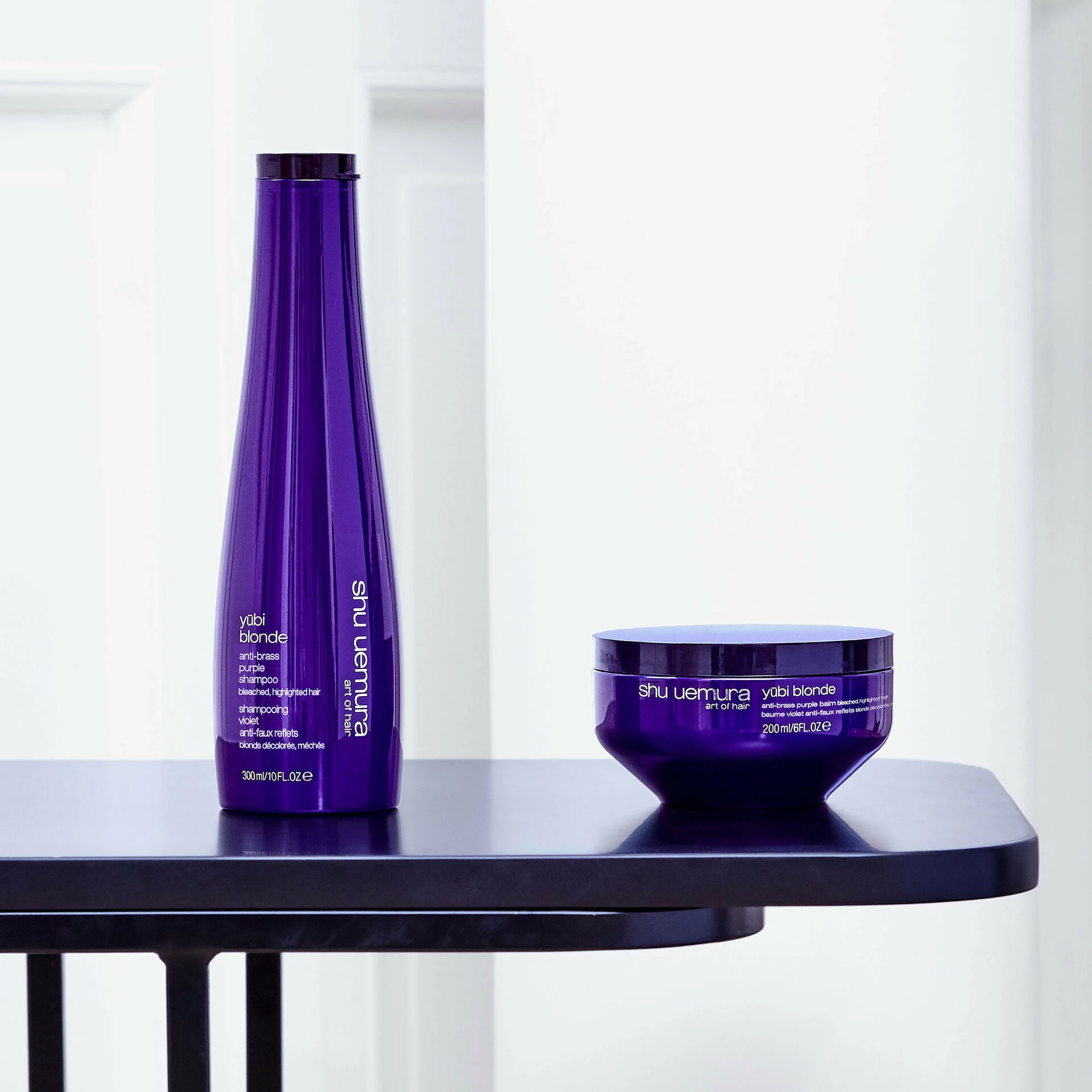 Yūbi Blonde Anti-Brass Purple šampon 300 ml - Shu Uemura