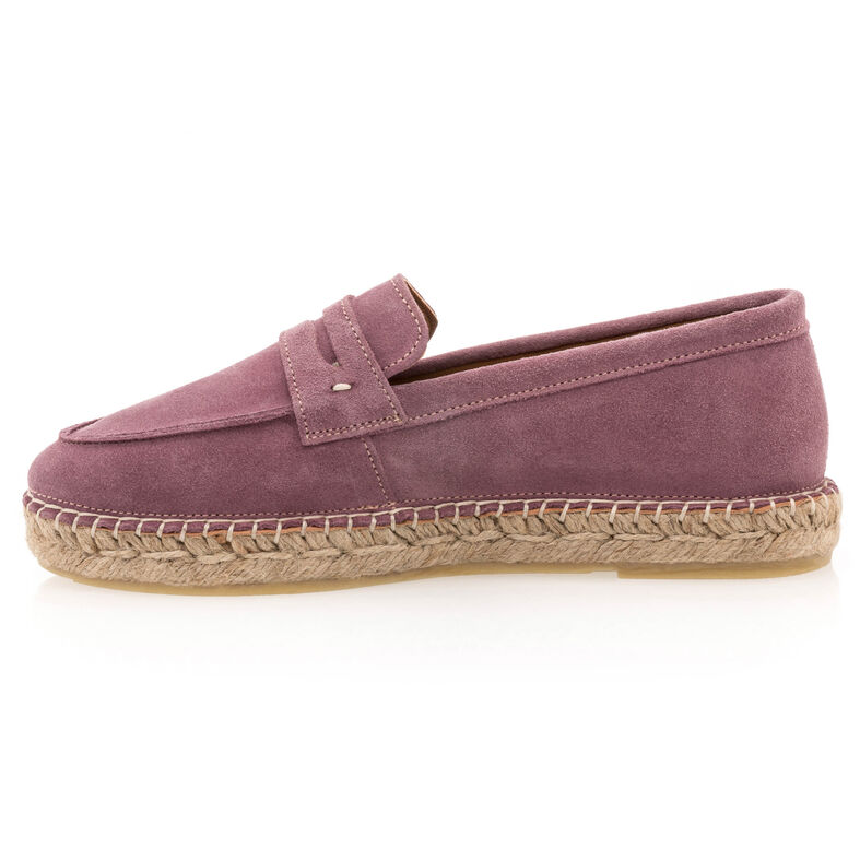 Lila Damen-Loafer/Bootsschuhe