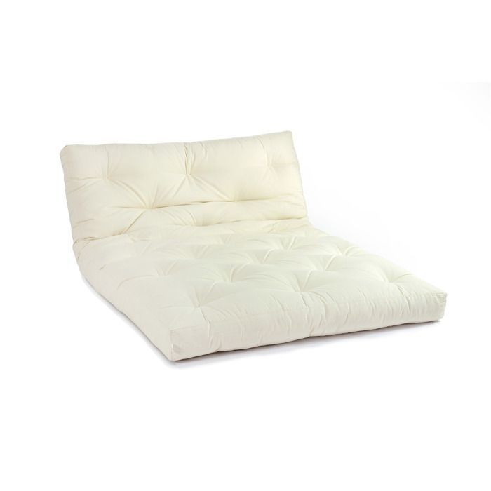 Futon en coton, 200x90x14,5 cm
