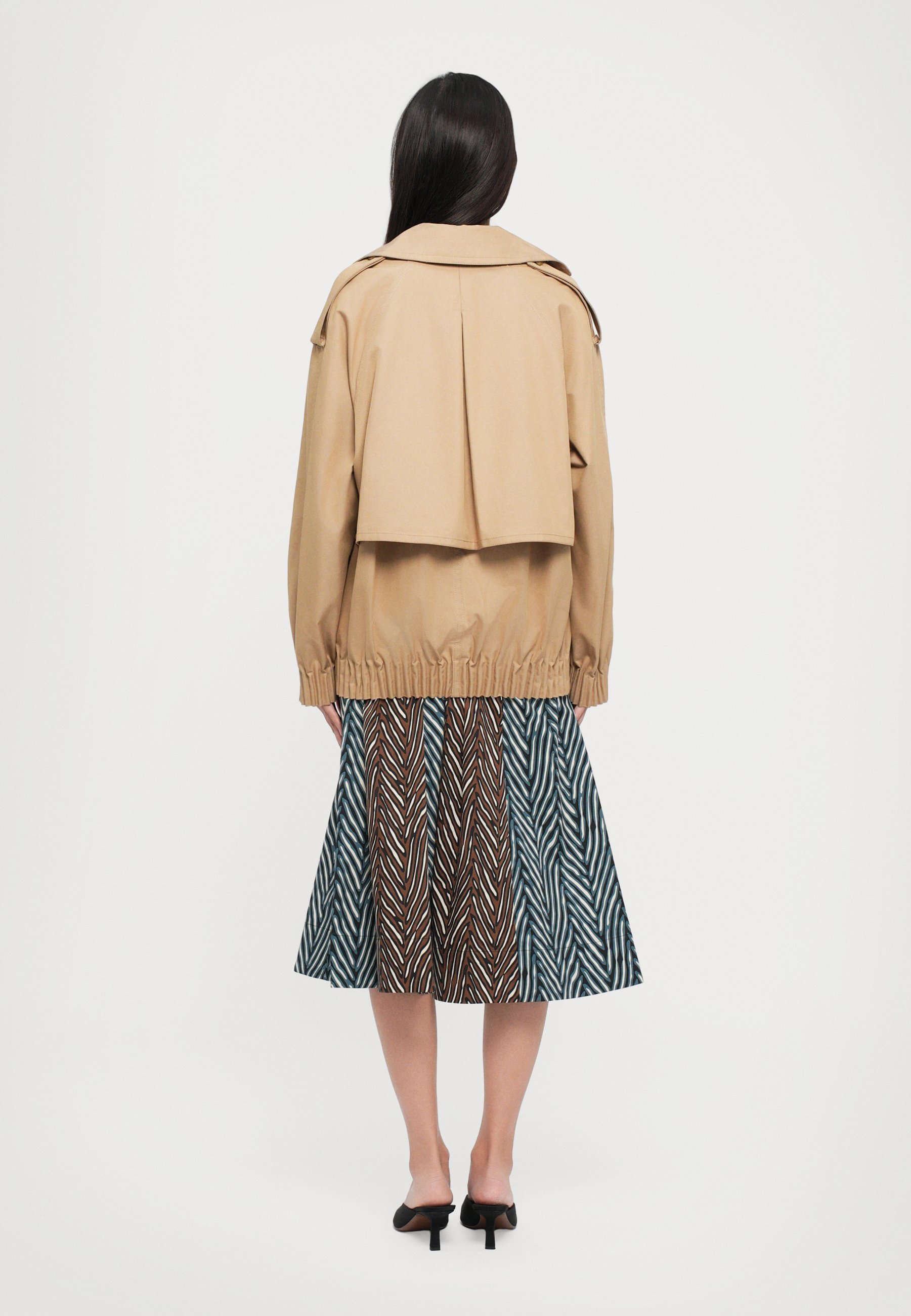 Diane von Furstenberg STEVIE COAT - Lichte jas - kaki