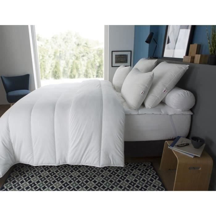 Edredón Country Warm - 240 x 260 cm - 400 g/m² - Blanco - DODO