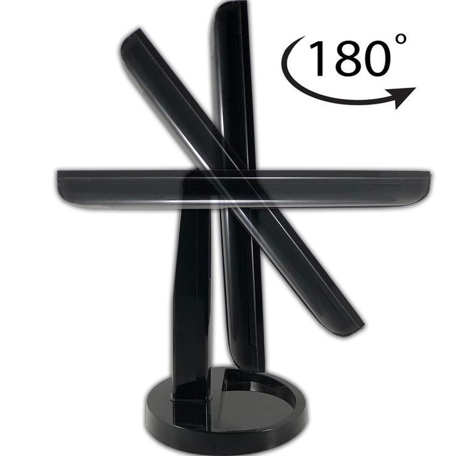 Kozmetično ogledalo Douglas Accessories, velik triptih z LED osvetlitvijo – 1 kos