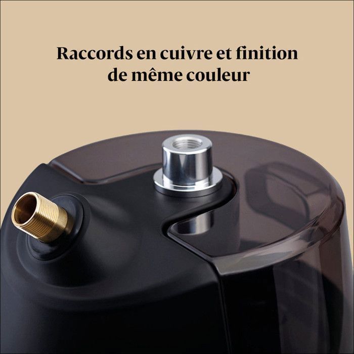 STEAMRS - MIDI verticale kledingstomer - 1750W - 2,5L watertank - 2 stoomstanden - 40 g/min stoomafgifte - Zwart