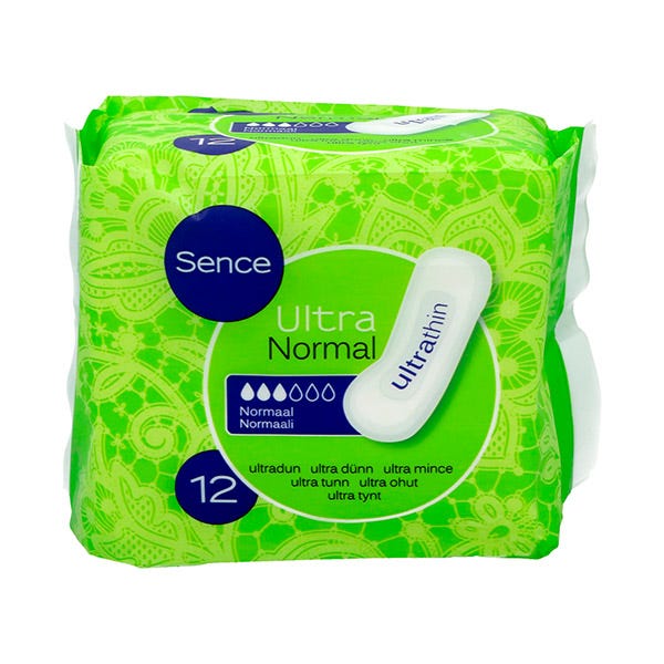 Tenké normální hygienické vložky | 12 kusů