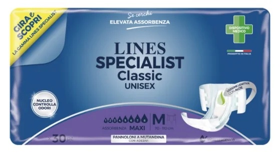 LINES Specialist Classic Maxi tamanho médio 30 peças