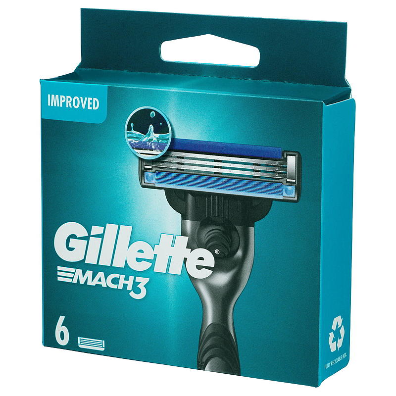 Gillette Gillette-blader 6-pakning Mach3